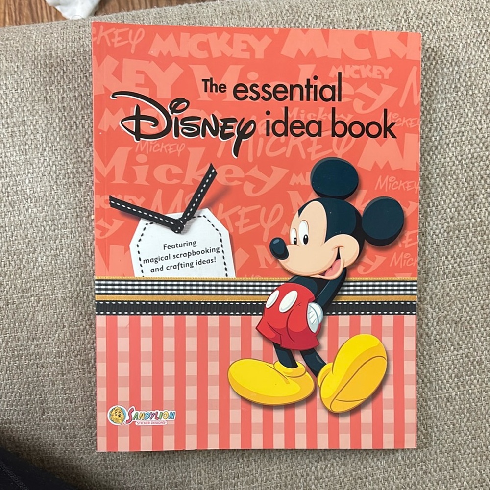 Sandy Lion The Essential Disney Idea Book for scrapbooking and crafting